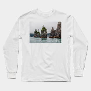 Rock Spire Seascape Long Sleeve T-Shirt